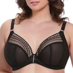 ELOMI Soutien-gorge Plongeant à Armatures Matilda Noir