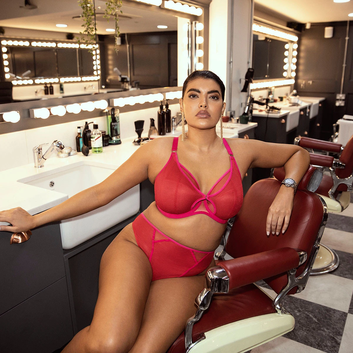 ELOMI Soutien-gorge Plongeant Coupe Originale Kintai Cha Cha – Image 6