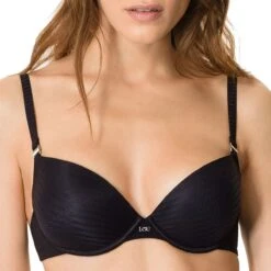 Soutien-gorge Push-up à Armatures Insoupçonnable Noir