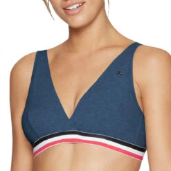 Eden Park Soutien-gorge Sans-armatures Bleu Denim
