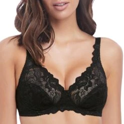 Wacoal Soutien-gorge Sans Armatures Eglantine Noir