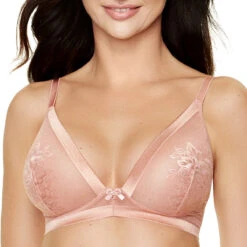 Soutien-gorge Triangle Sans Armatures Porto Rose