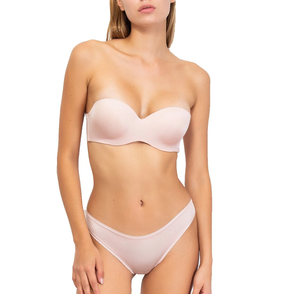 String Brésilien En Microfibre Pure Rose – Image 3