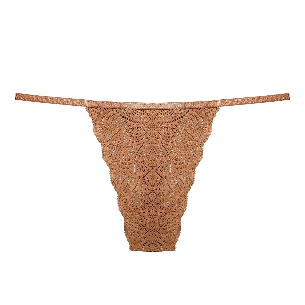 Underprotection String échancré En Dentelle Recyclée Et Vegan Luna Clay – Image 3