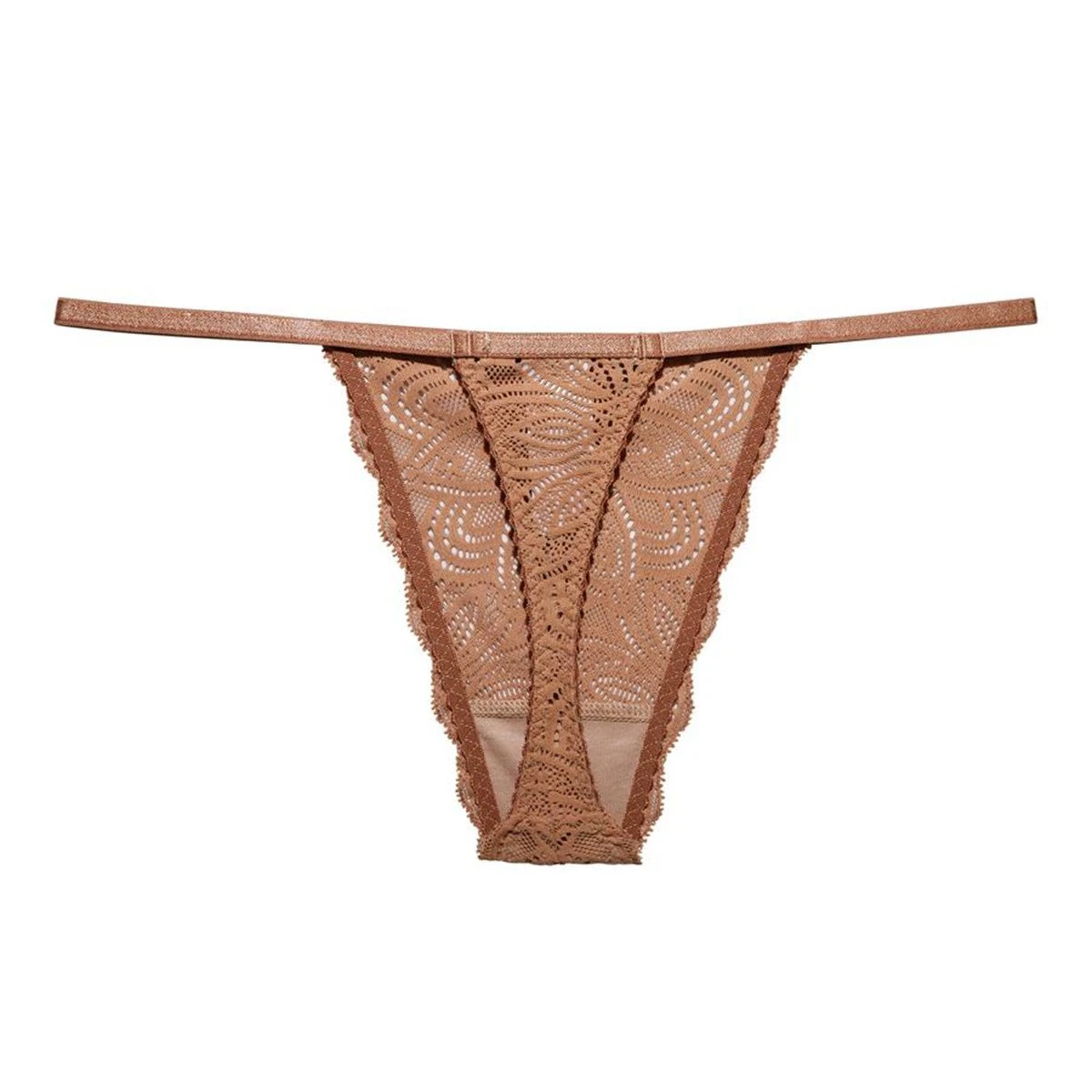 Underprotection String échancré En Dentelle Recyclée Et Vegan Luna Clay – Image 4