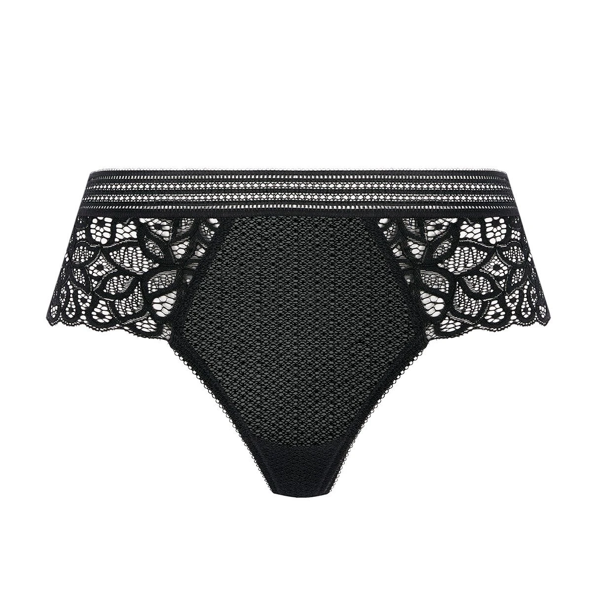 Wacoal String En Dentelle Raffiné Noir – Image 5