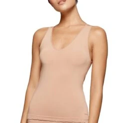 Top Débardeur Confort En Micromodal Ethné Beige