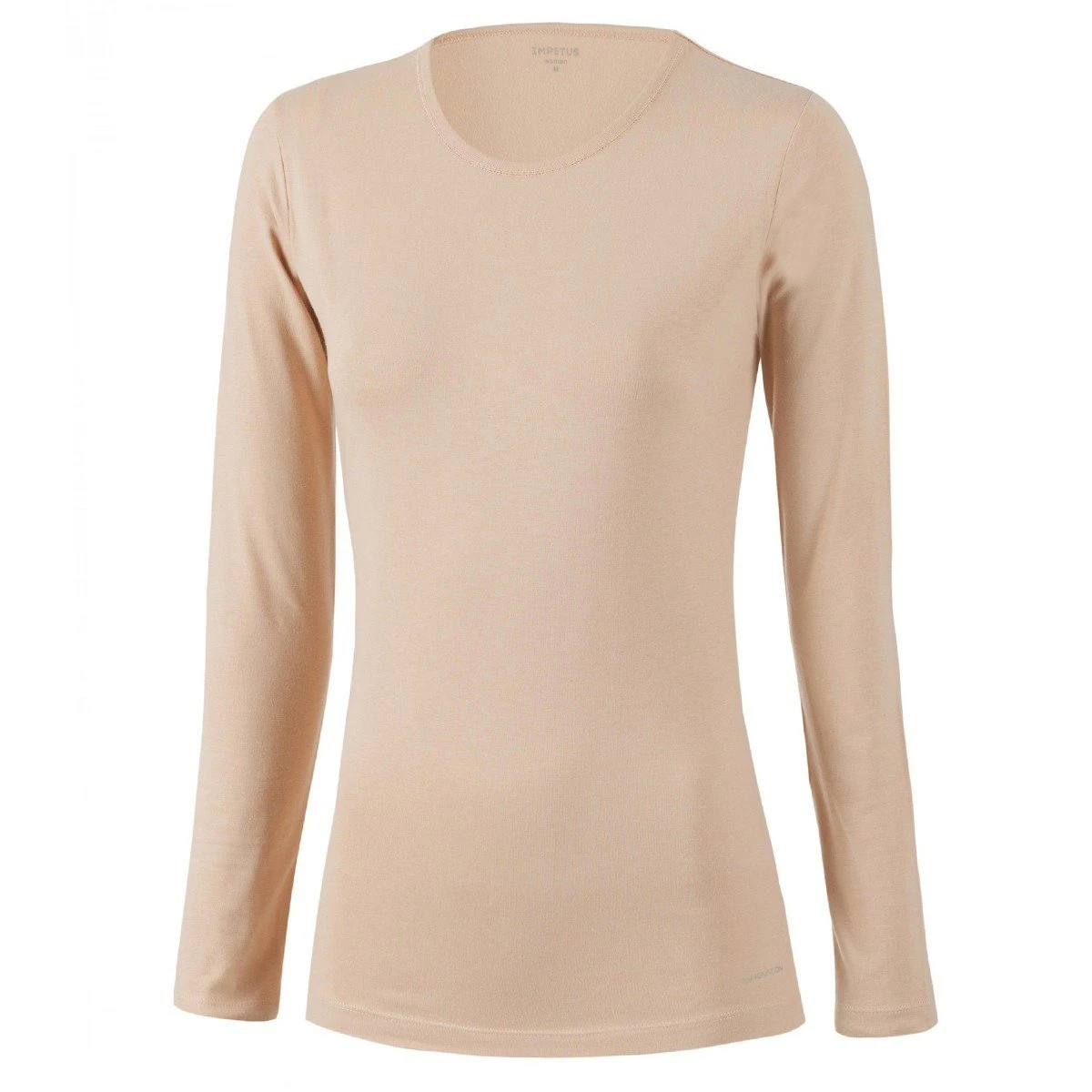 Tricot De Peau Manches Longues Col Rond Nude Régulateur – Image 3